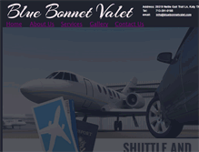Tablet Screenshot of bluebonnetvalet.com